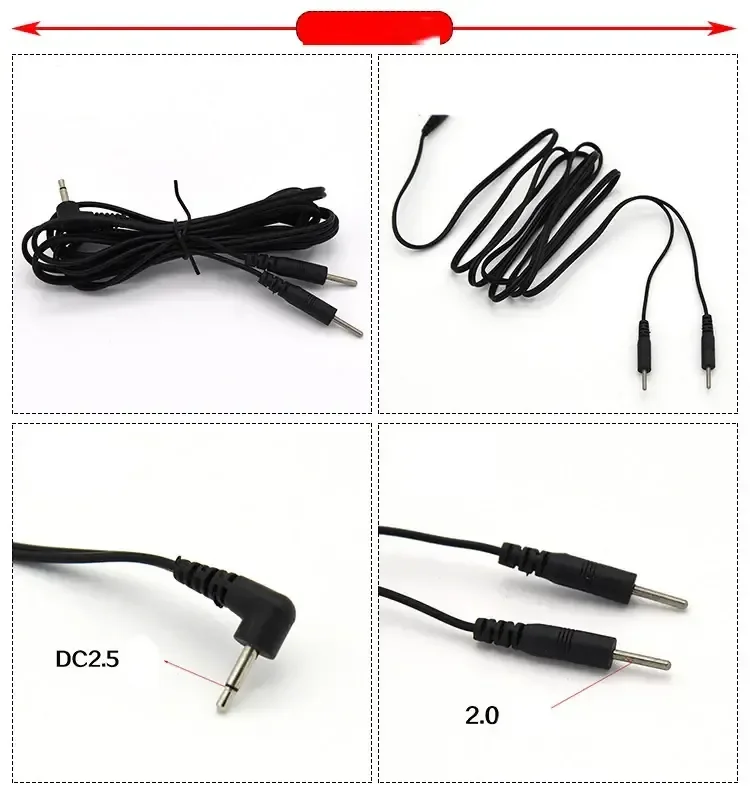 cage penienne abs noire avec electro stimulation