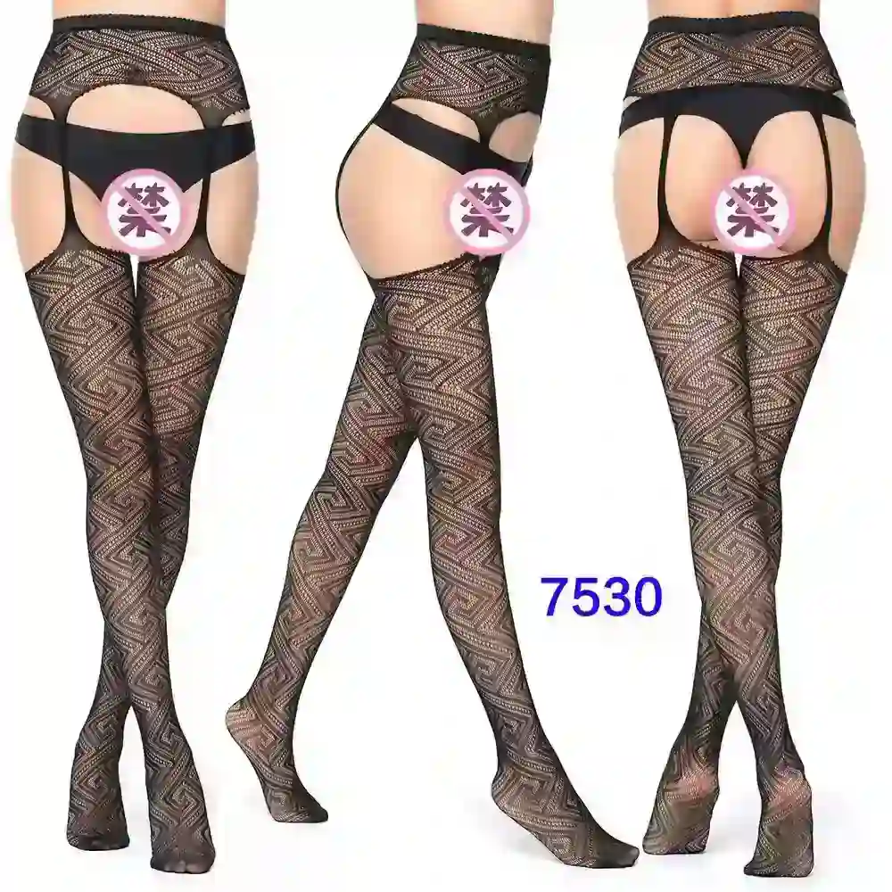 chaussettes resille noires pour adultes