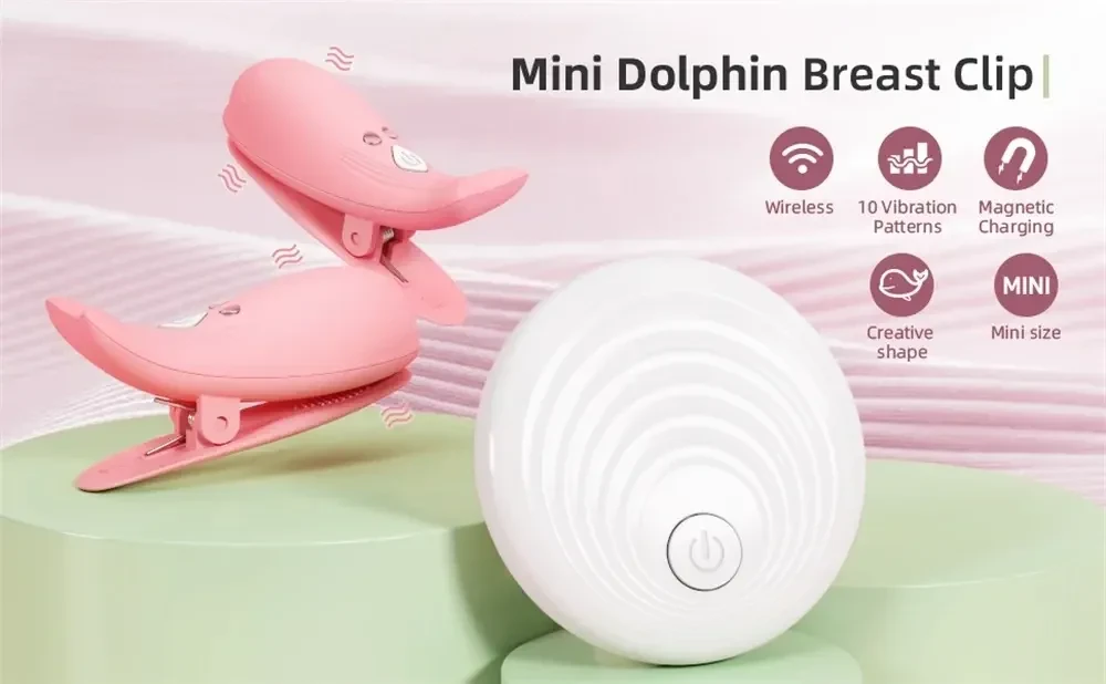 clamps tetons vibrants silicone waterproof