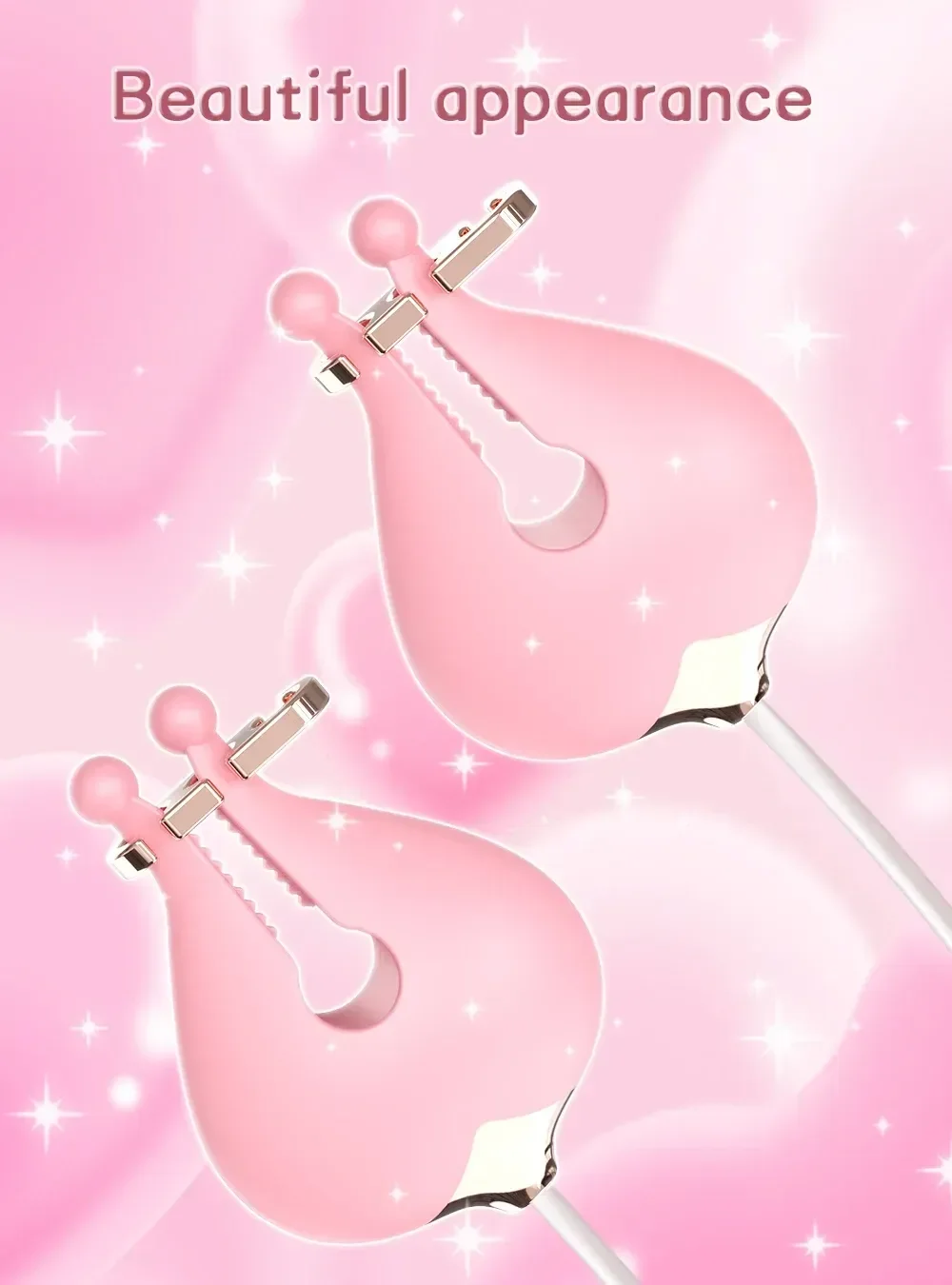 clamps tetons vibrants vibrant avec mode jeu 1