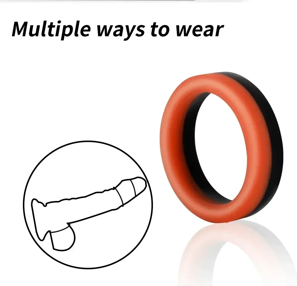 cockring silicone medical erection durable