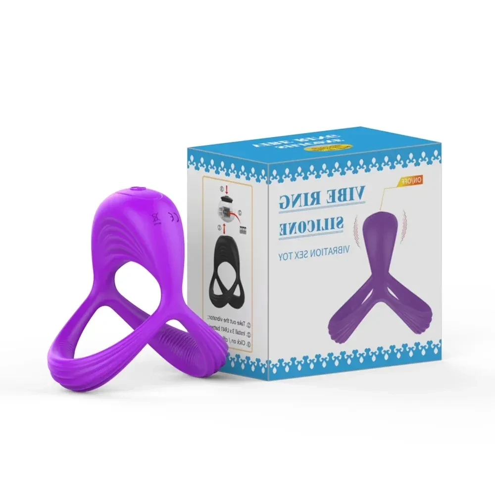 cockring vibrant en silicone confortable