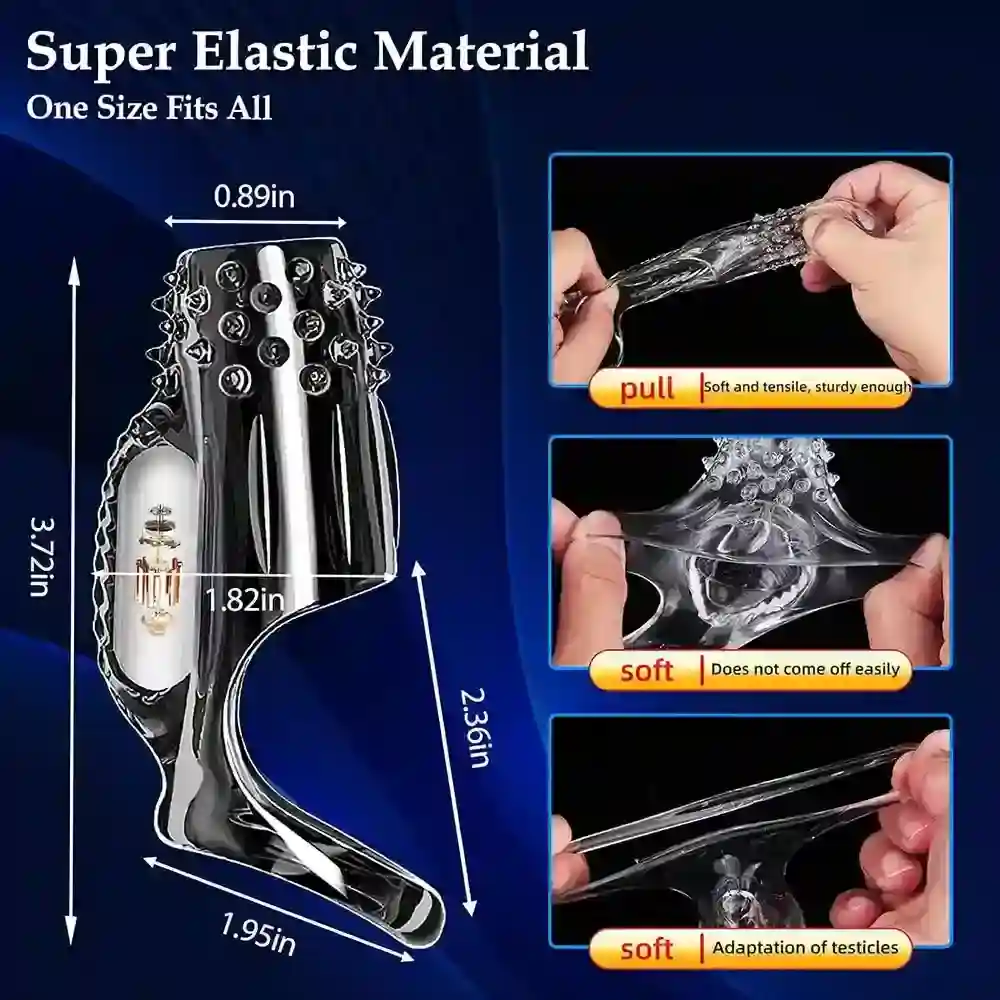 cockring vibrant pour homme ejaculation retardee