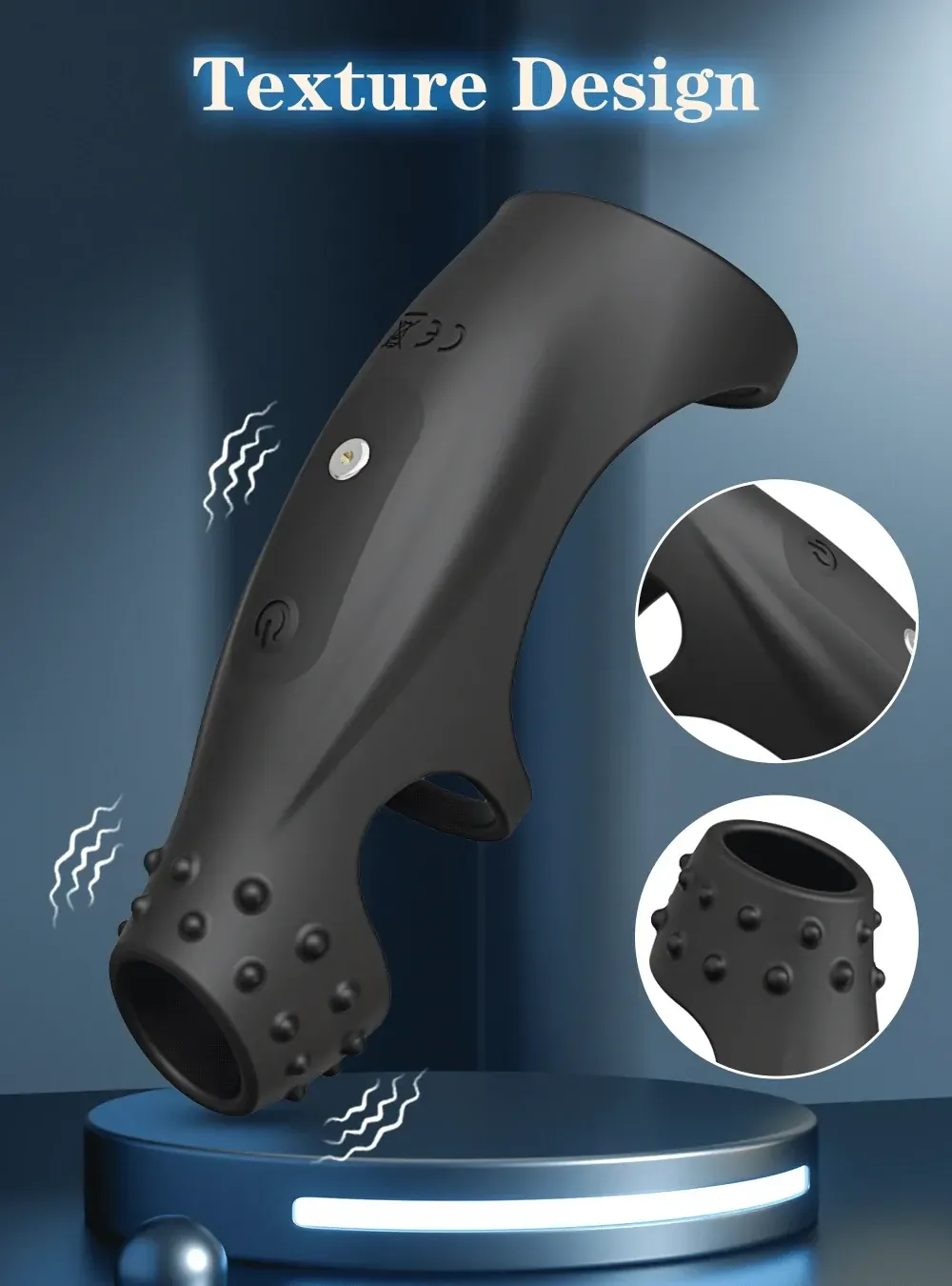 cockring vibrant silicone medical souple