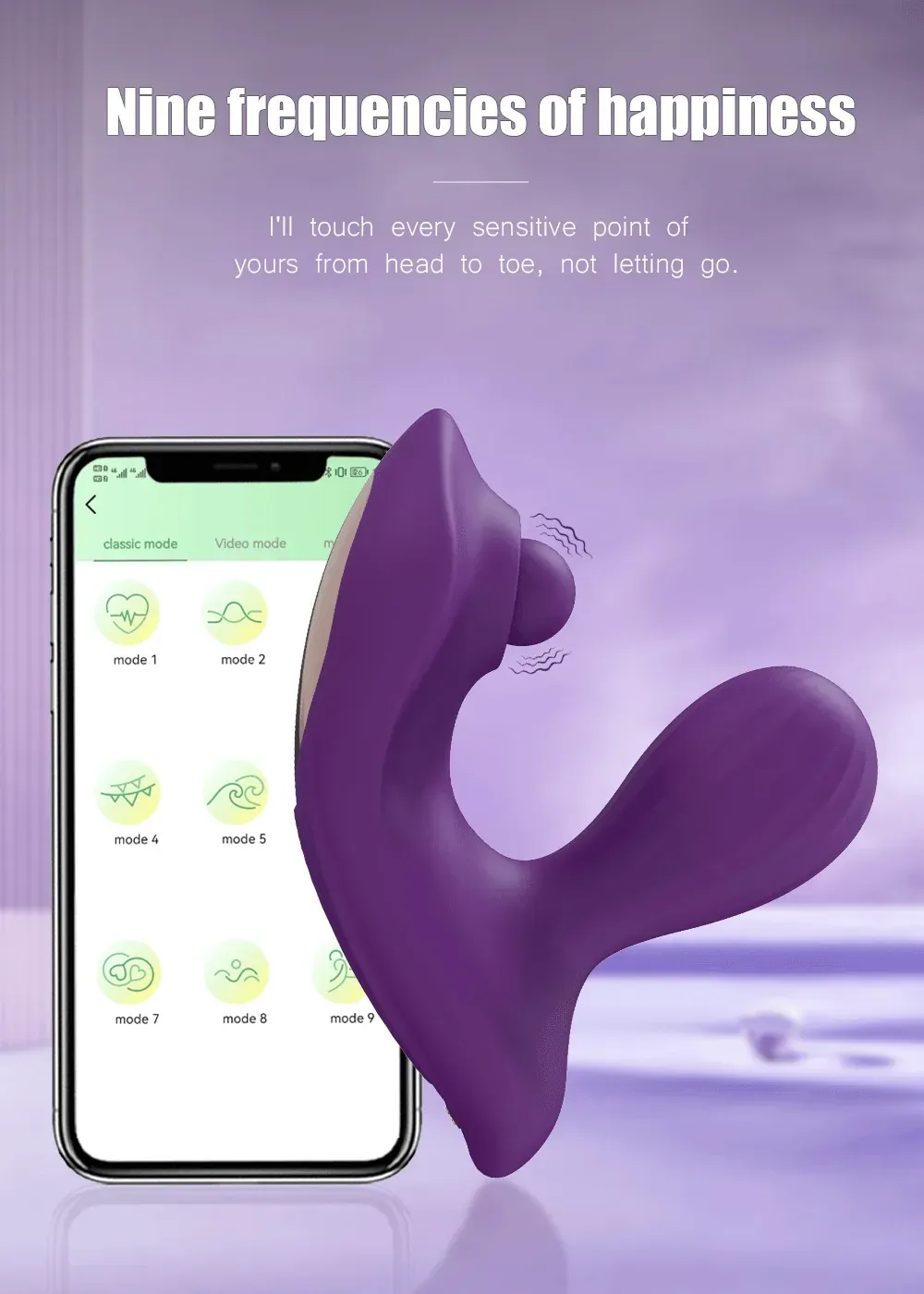 culotte vibrante app control silicone