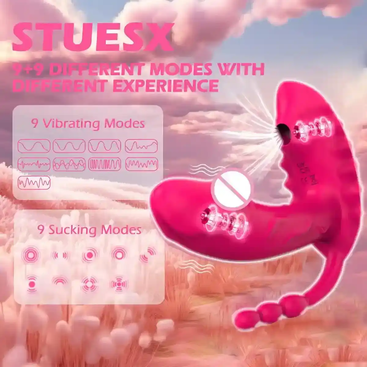 culotte vibrante avec 9 modes de vibration