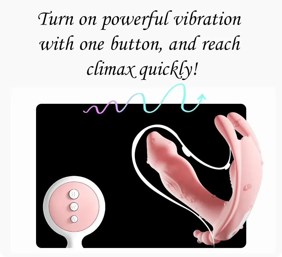 culotte vibrante double stimulation sans fil