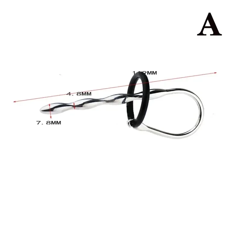 dilatateur anal en acier inoxydable pour homme