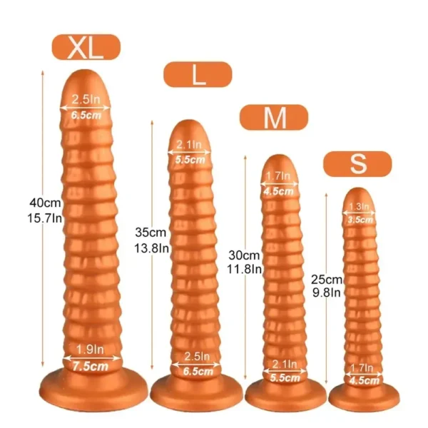 dilatateur anal expérimenté 40cm silicone