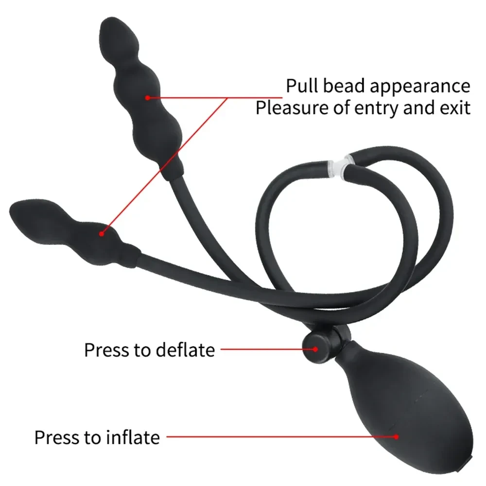 dilatateur anal gonflable stimulation intense