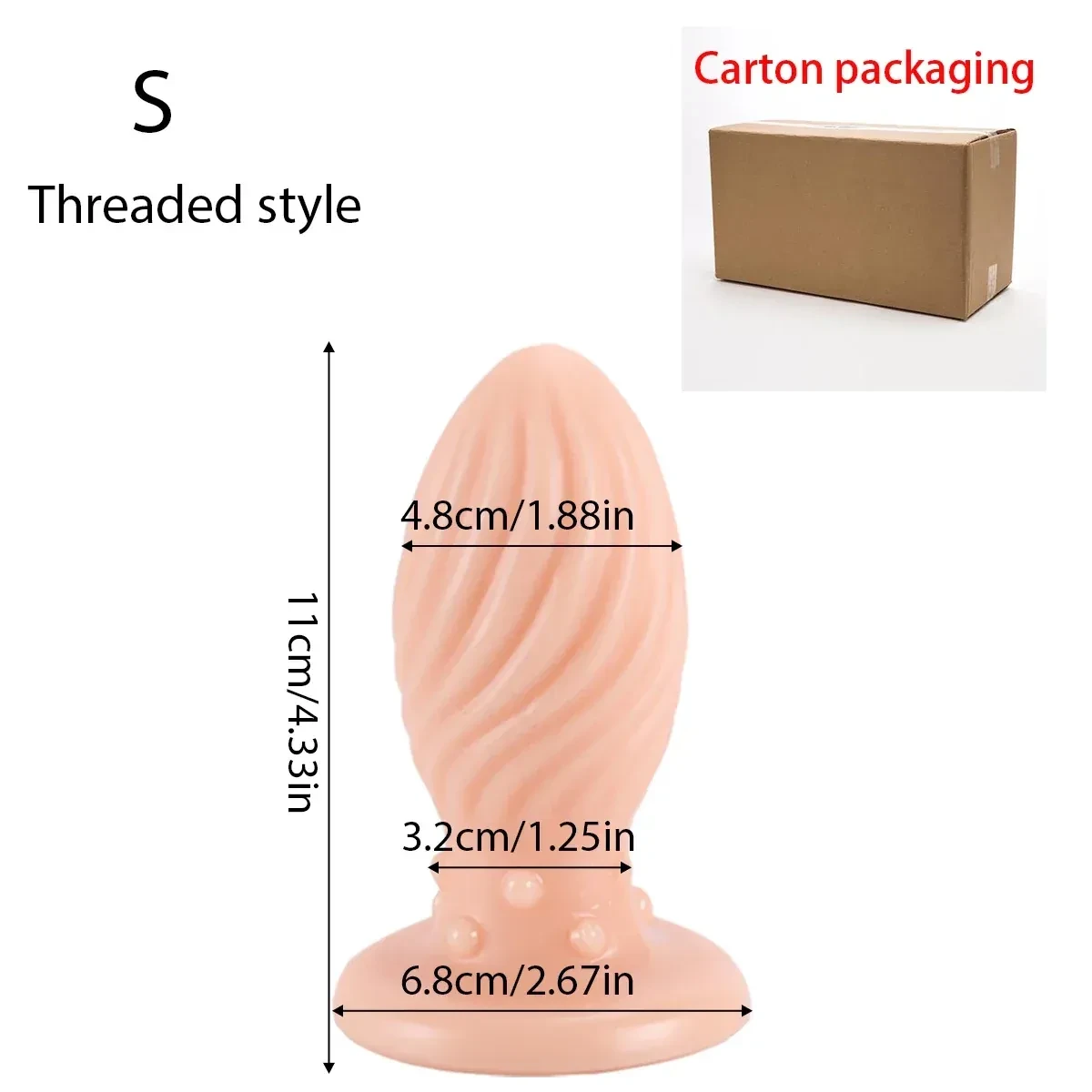 dilatateur anal progressif en pvc