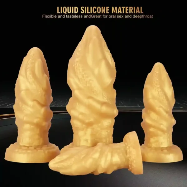 dilatateur anal silicone avec texture