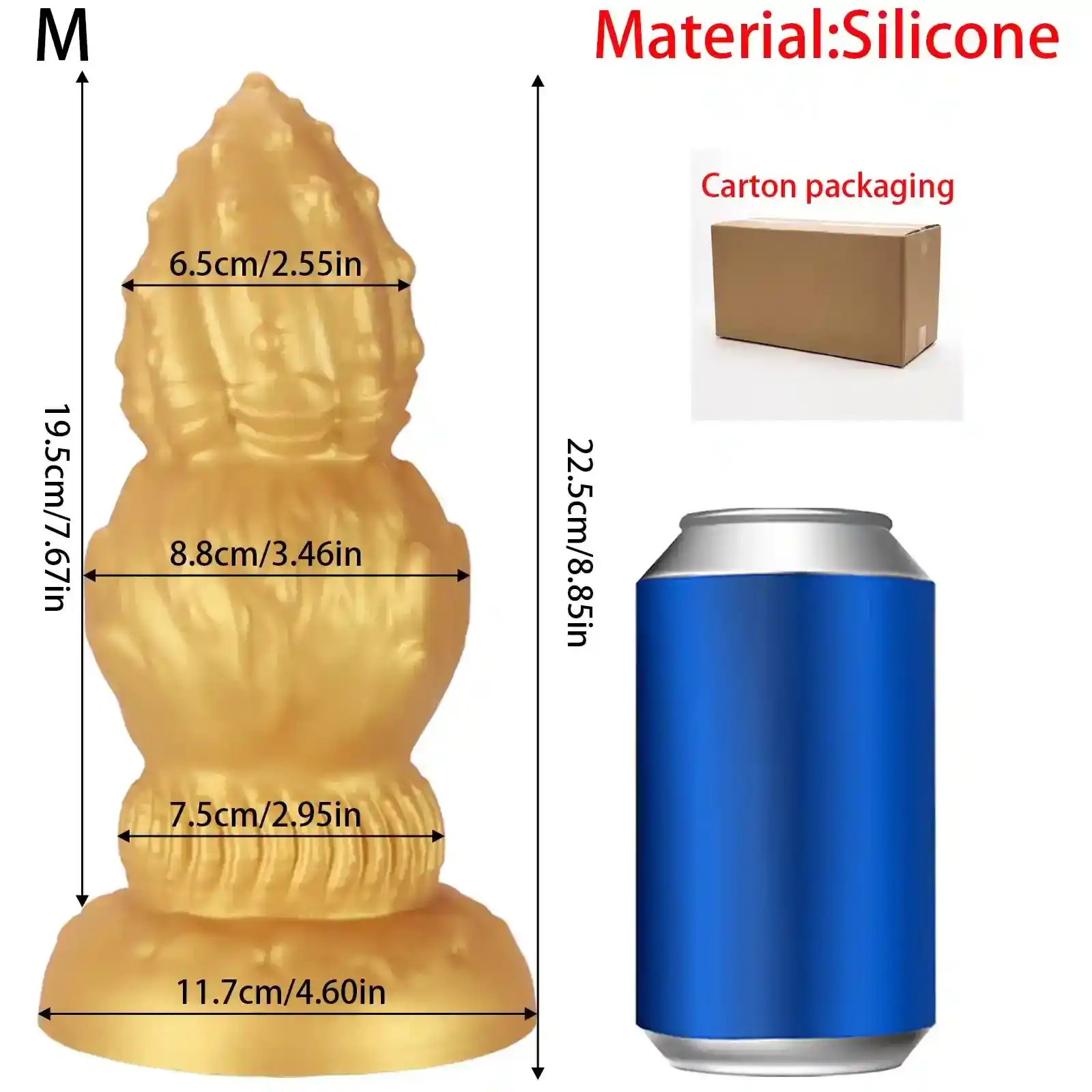 dilatateur anal silicone medical grande taille 1