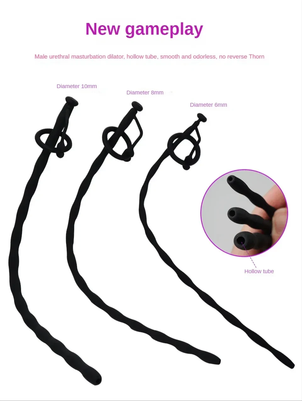 dilatateur uretral masculin en silicone