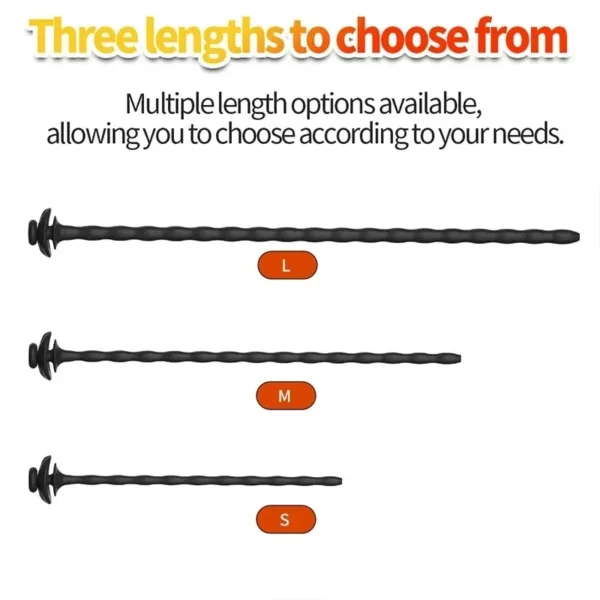 dilatateur urétral médical avec plug amovible