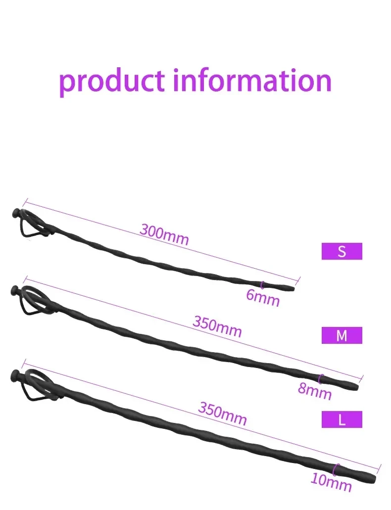 dilatateur uretral prostate silicone medical