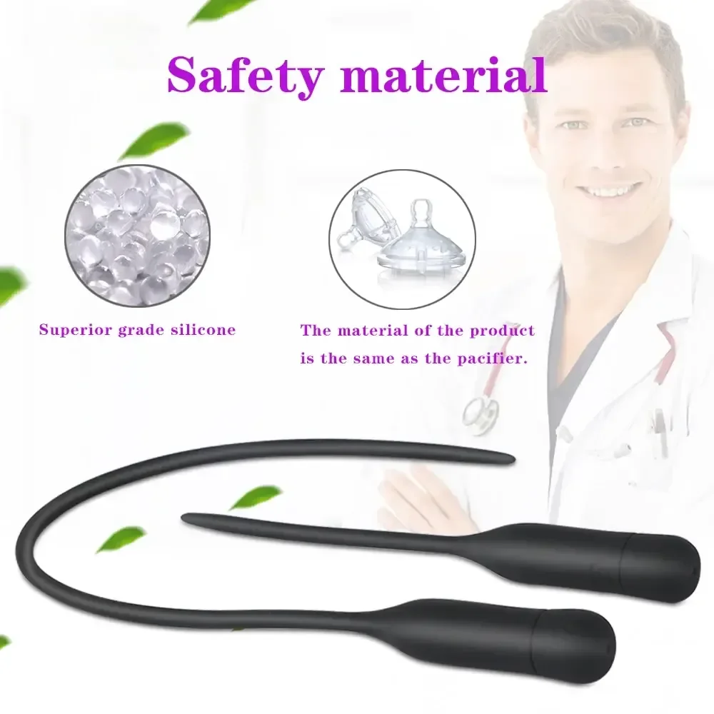 dilatateur uretral vibrant en silicone