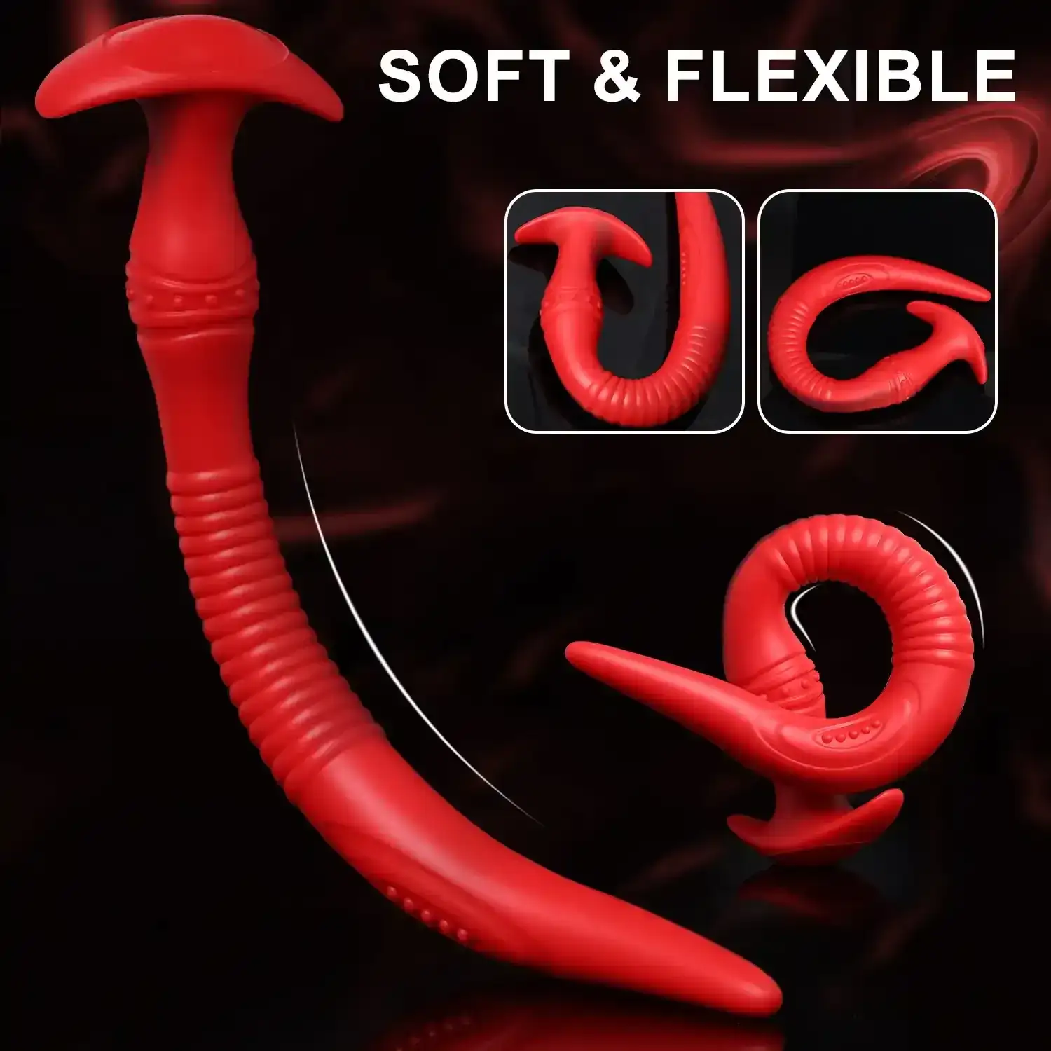 dildo anal avec anneau de traction