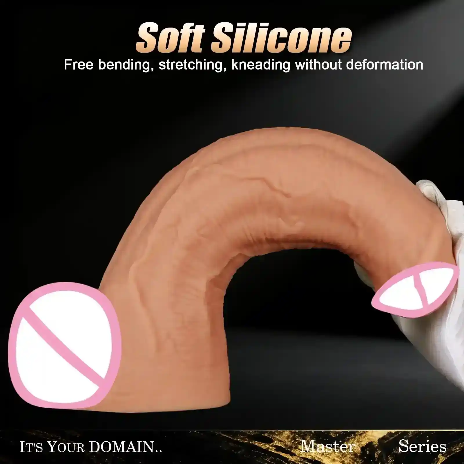 dildo anal avec base à ventouse