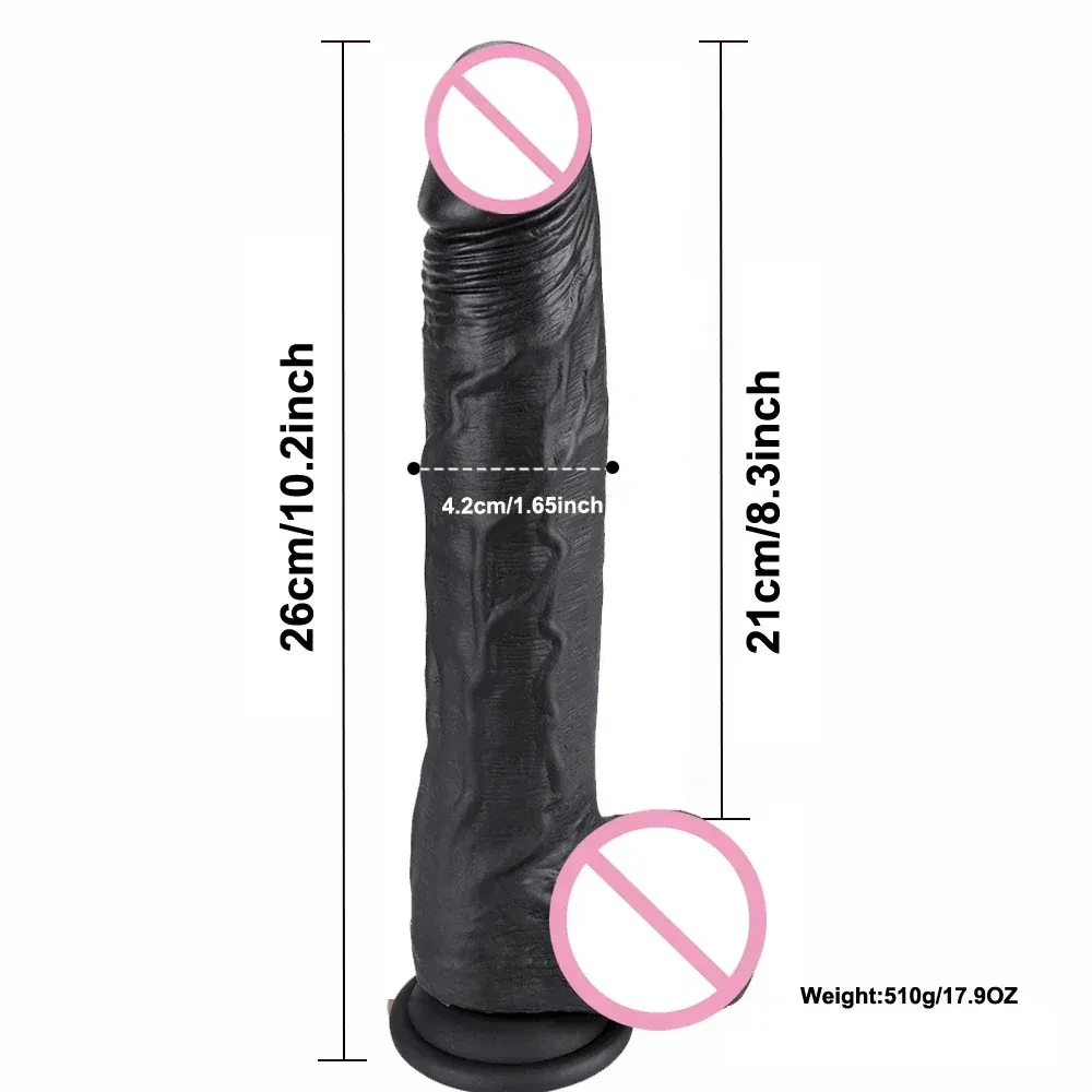 dildo anal grande taille en silicone