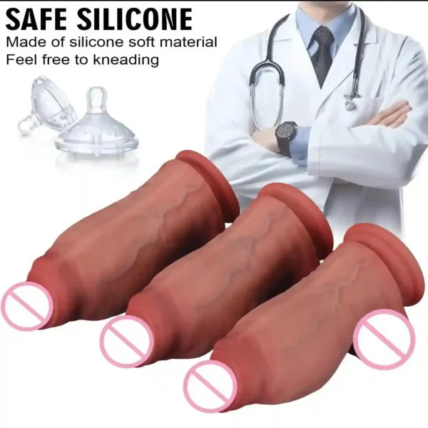 dildo avec ventouse et nœud