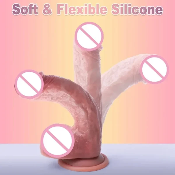 dildo avec ventouse pour masturbation féminine