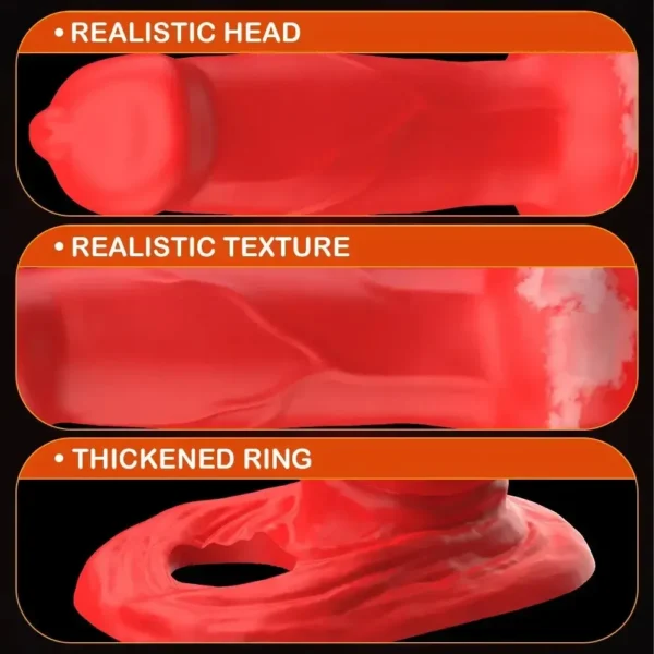 dildo double pénétration facile à insérer