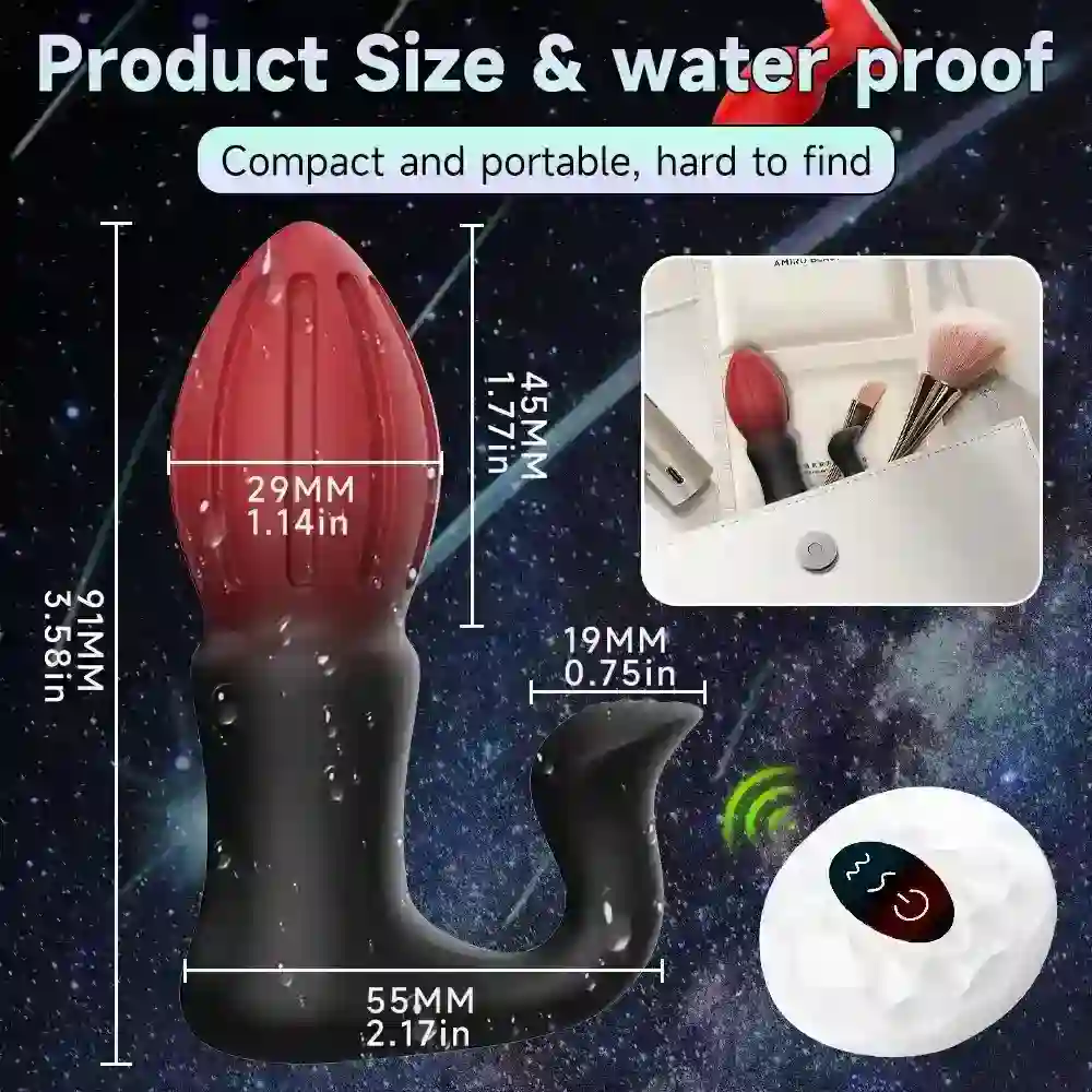 dildo double réaliste avec vibrations fortes