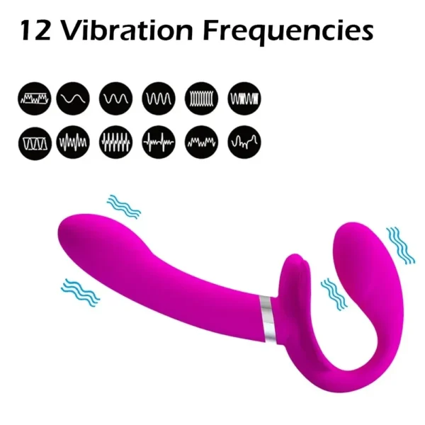 dildo double vibrant pour couple