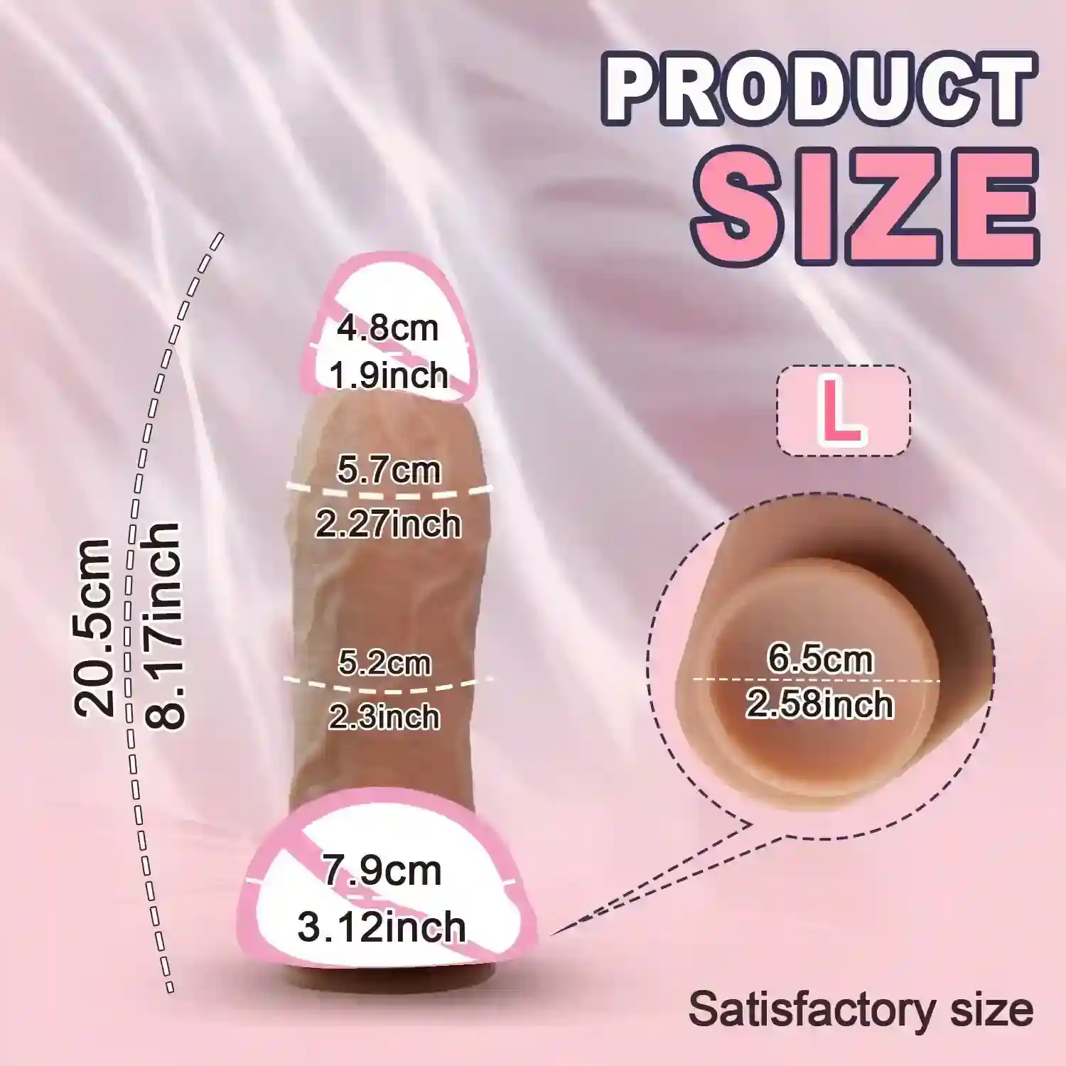 dildo en silicone medical avec ventouse