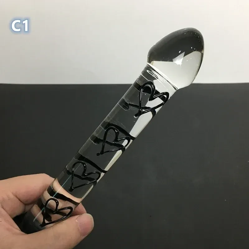 dildo en verre artisanal pour femme