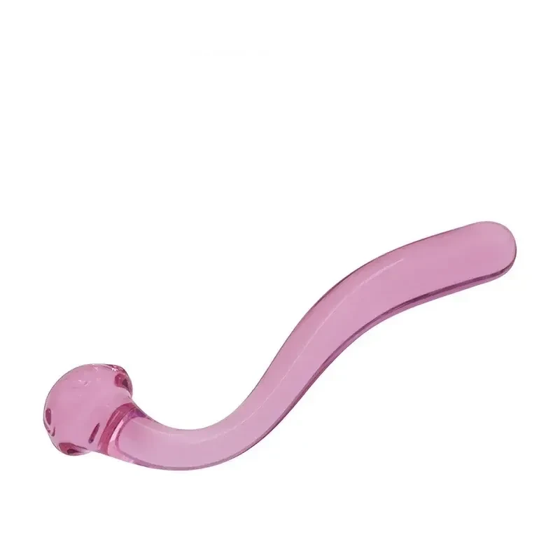 dildo en verre point g incurve