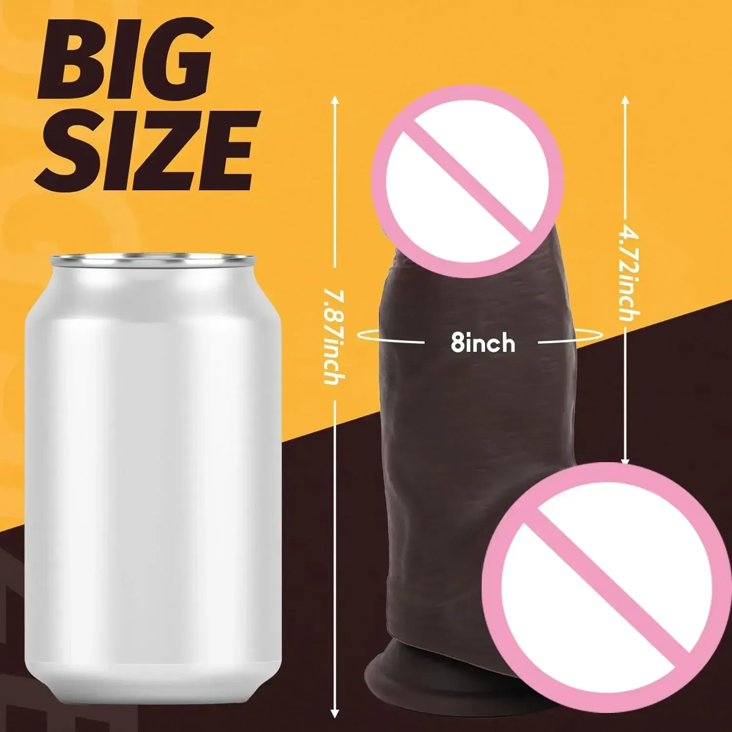 dildo geant avec ventouse forte