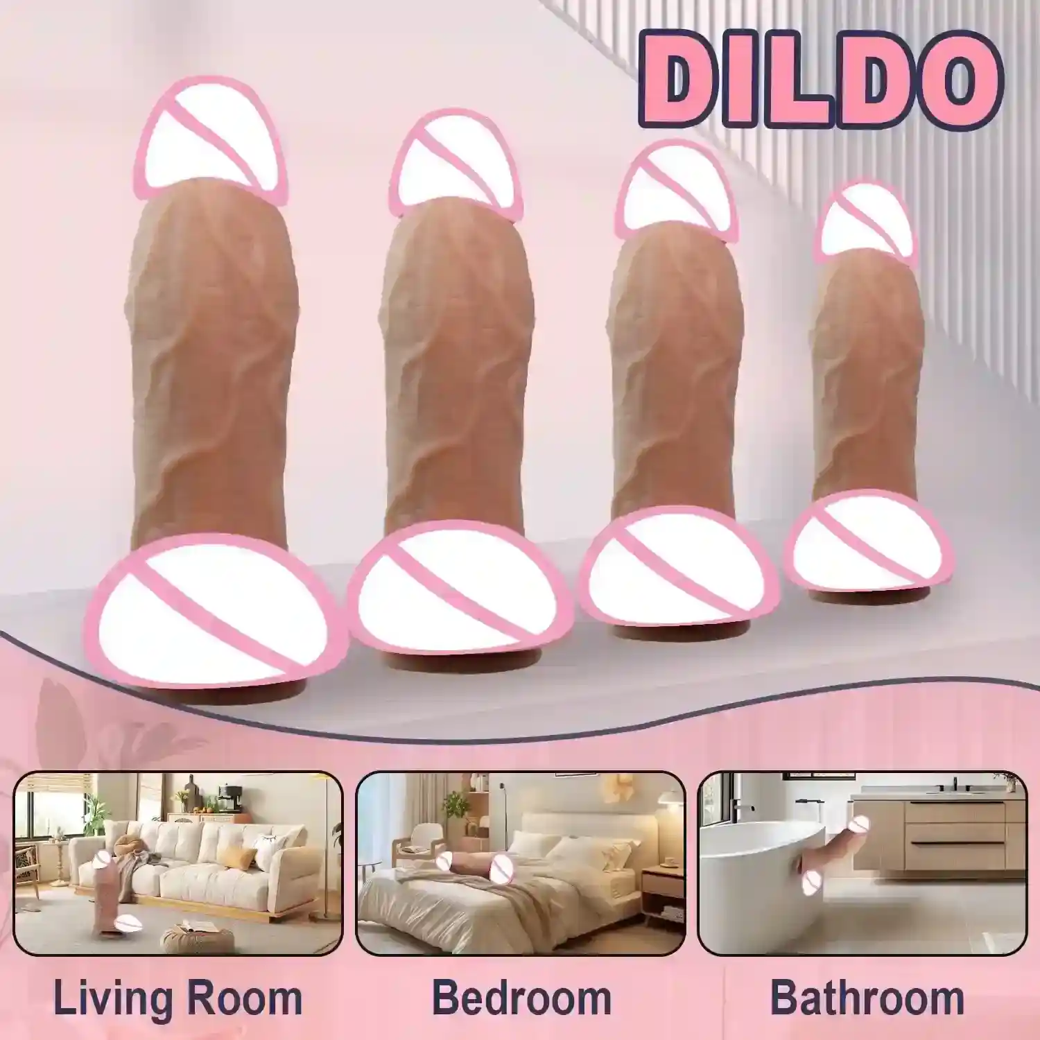 dildo grande taille avec ventouse puissante