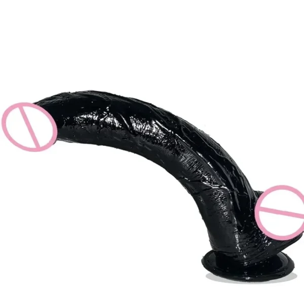 dildo point g incurvé en silicone