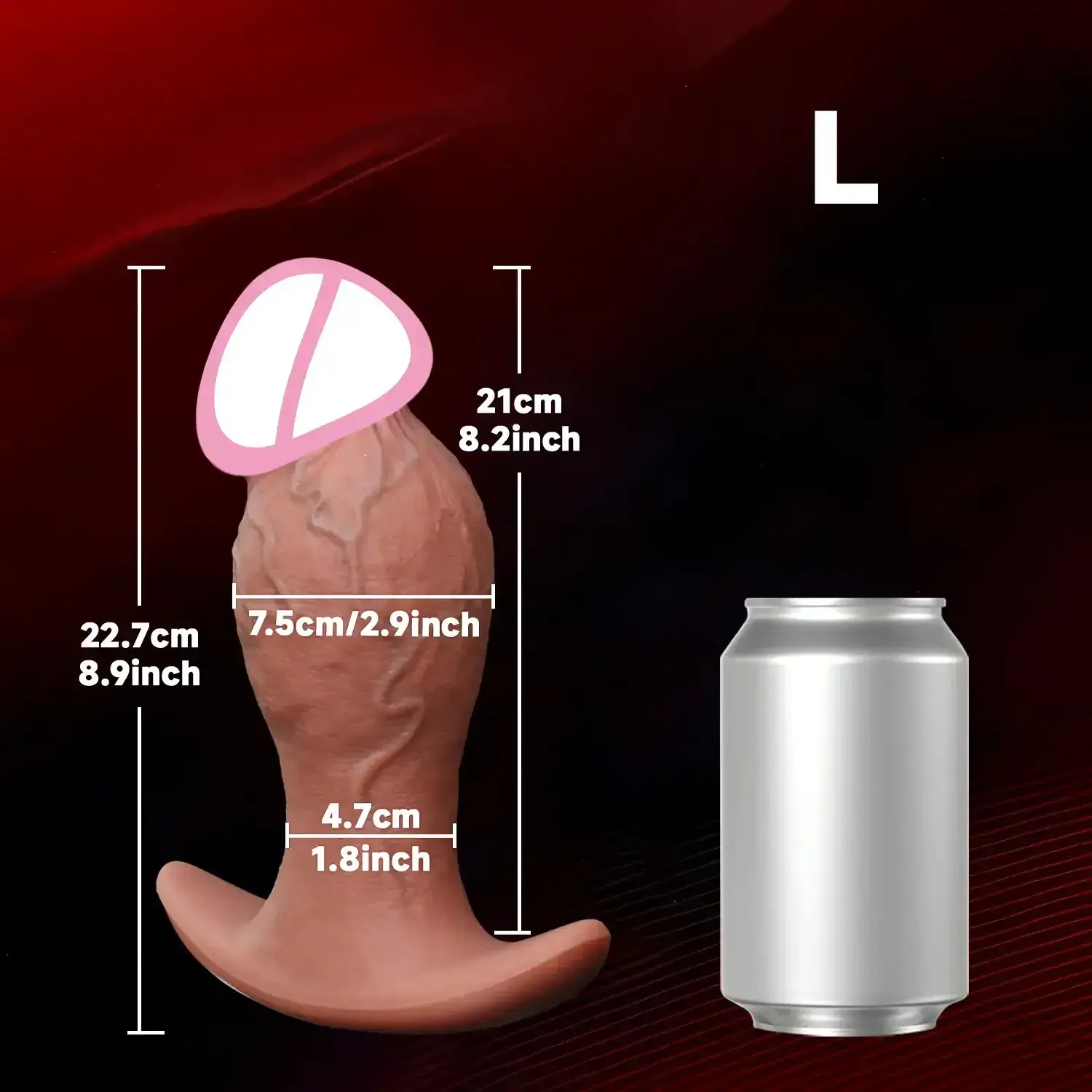 dildo realiste avec base confortable porteuse