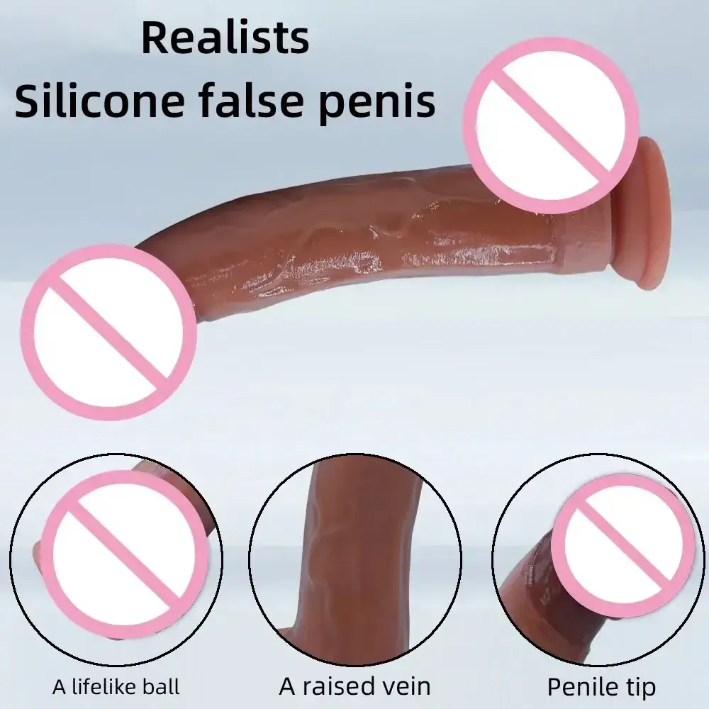 dildo réaliste avec gland détaillé
