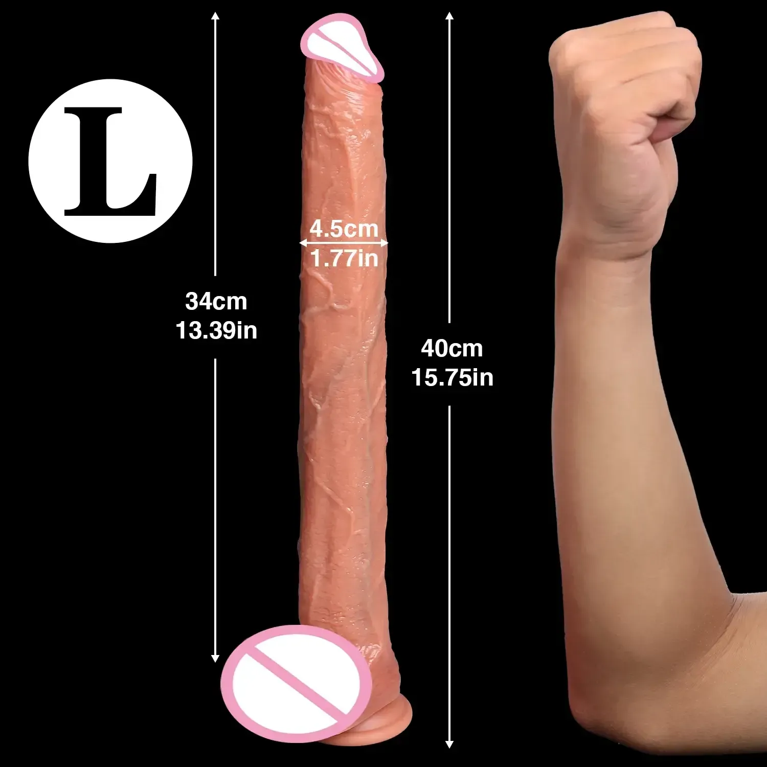 dildo realiste avec ventouse mains libres