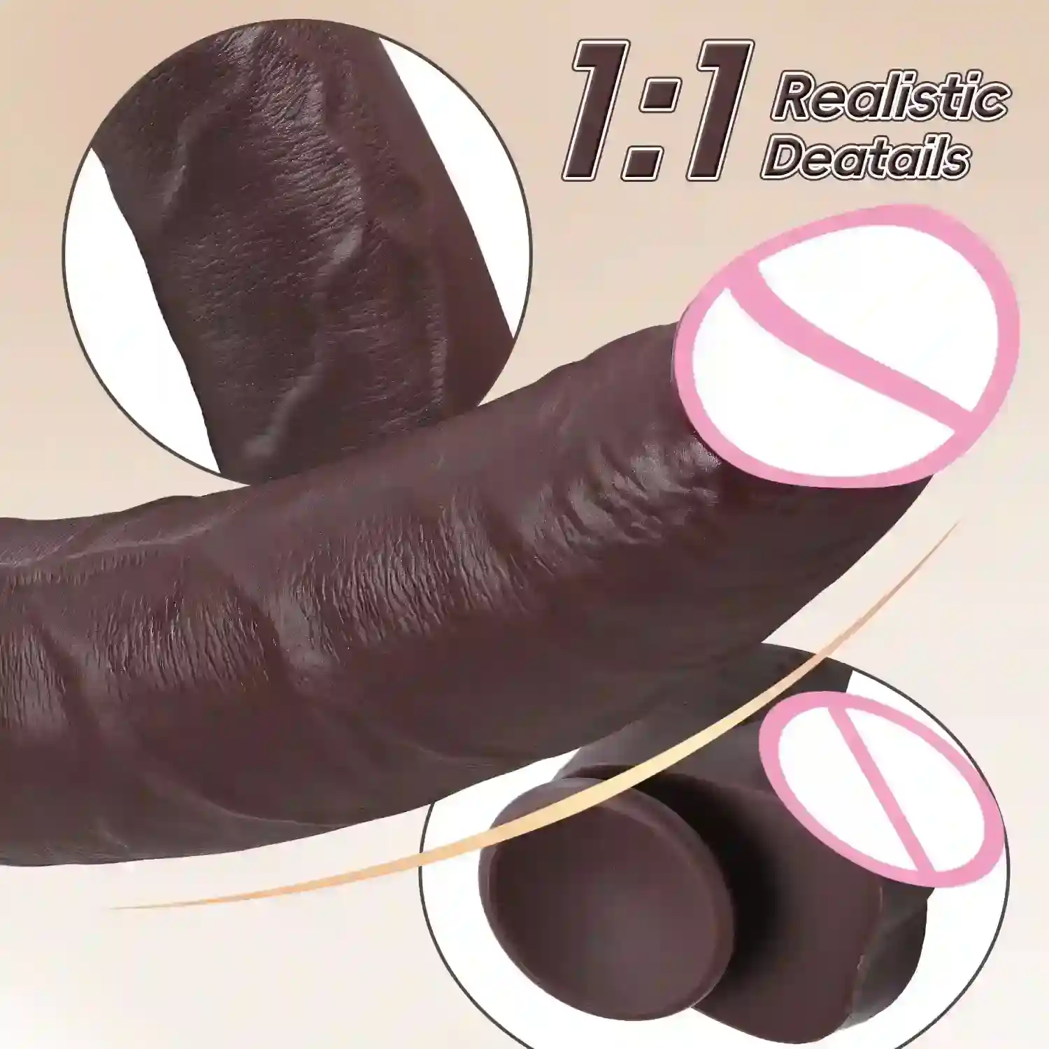 dildo realiste en silicone medical premium 1