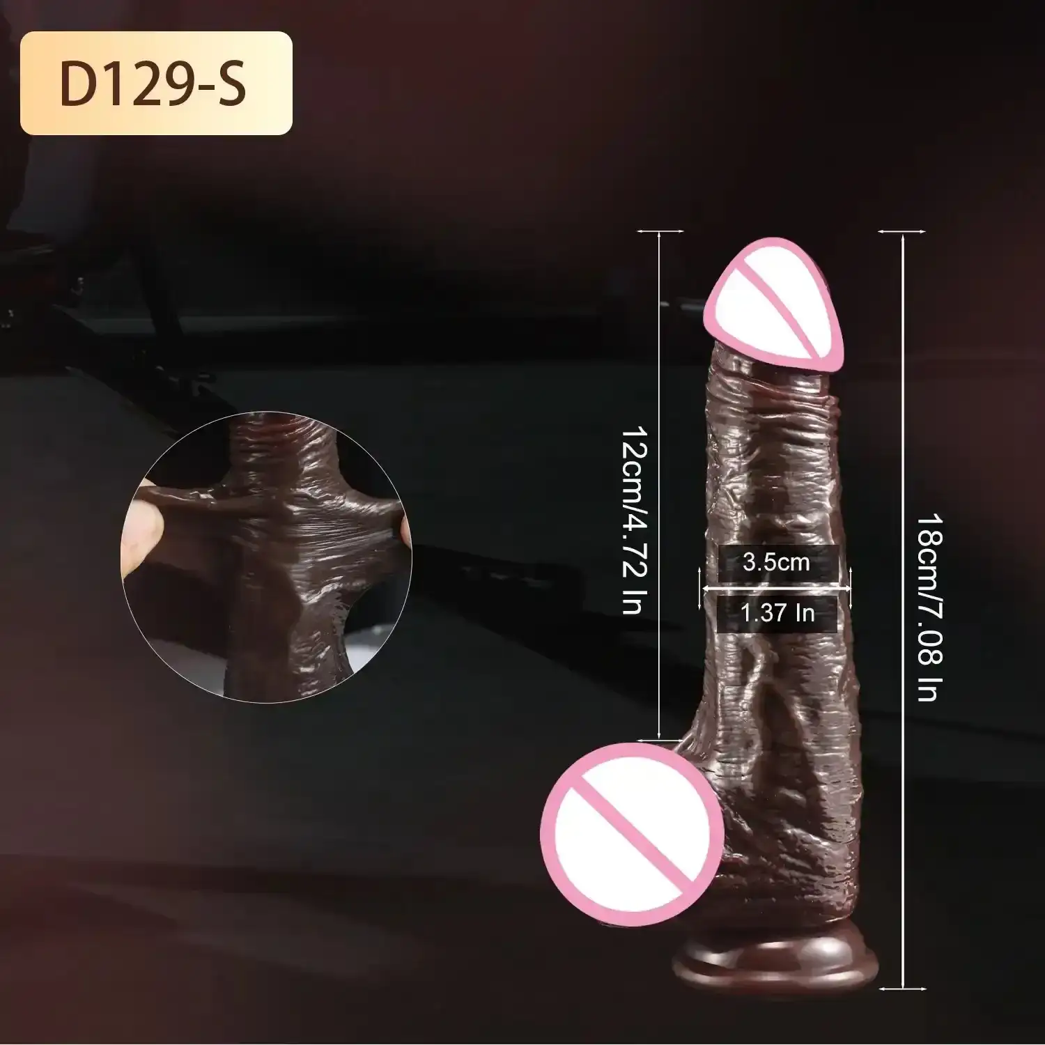 dildo réaliste pour strap on
