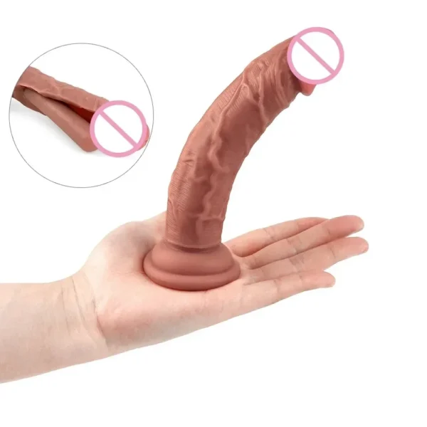 dildo ventouse anal en silicone étanche