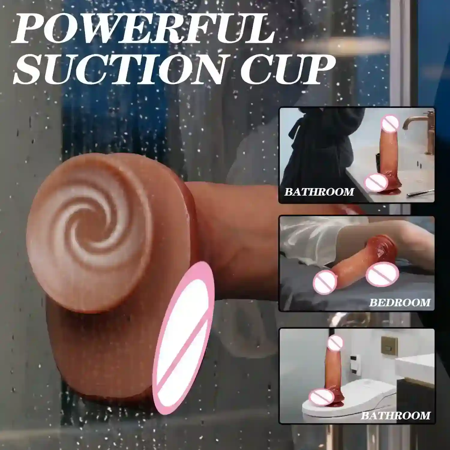 dildo vibrant avec fonction de poussee