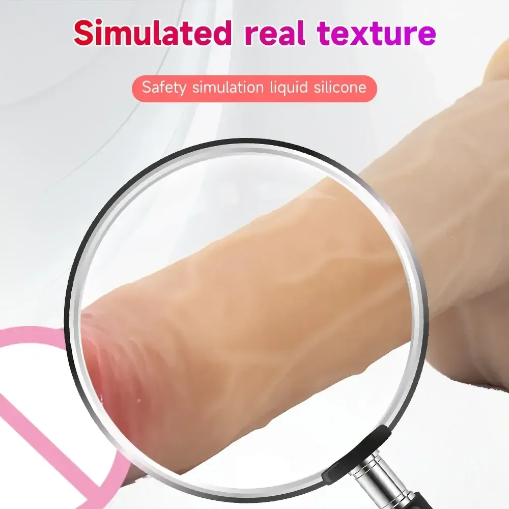 dildo vibrant chauffant 9 modes de vibration