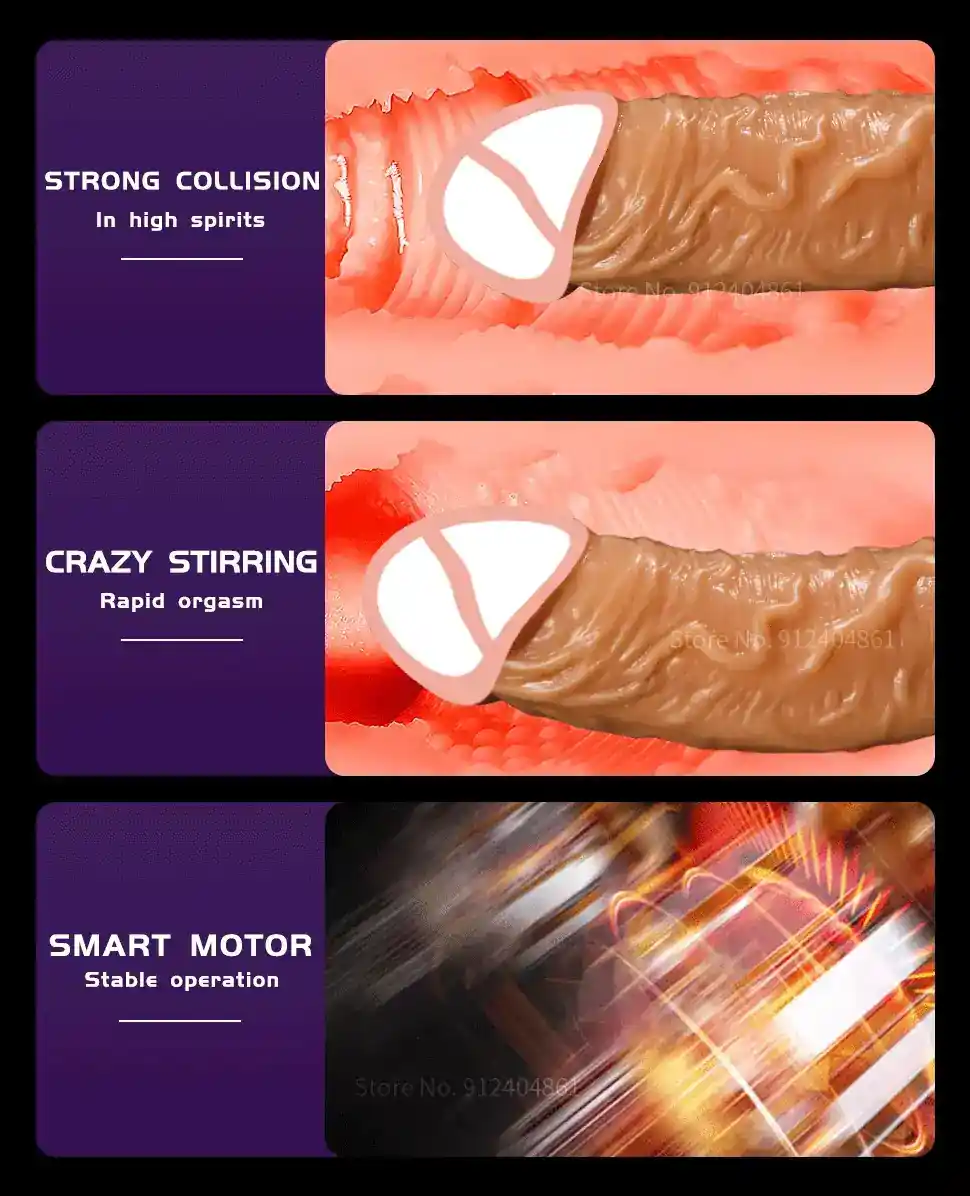 dildo vibrant chauffant avec ventouse