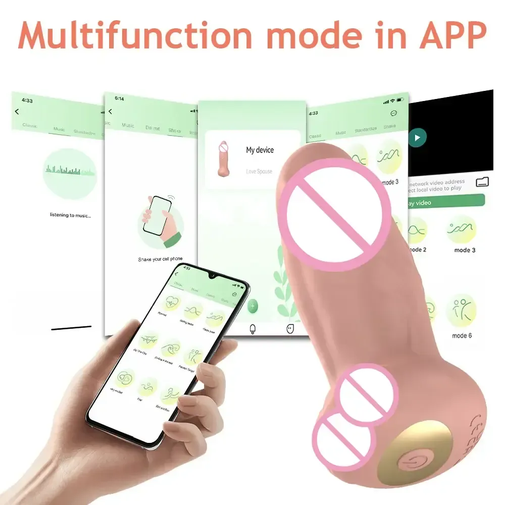 dildo vibrant controle application mobile