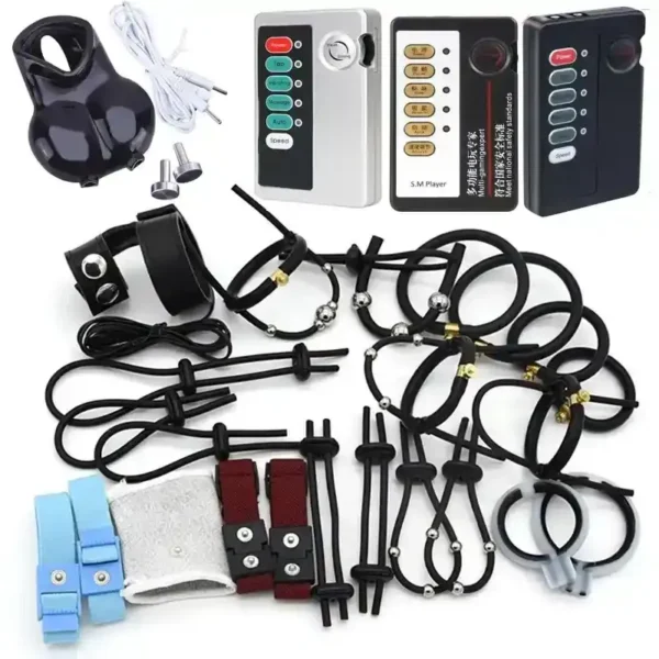 dispositif chasteté abs pour stimulation électrique