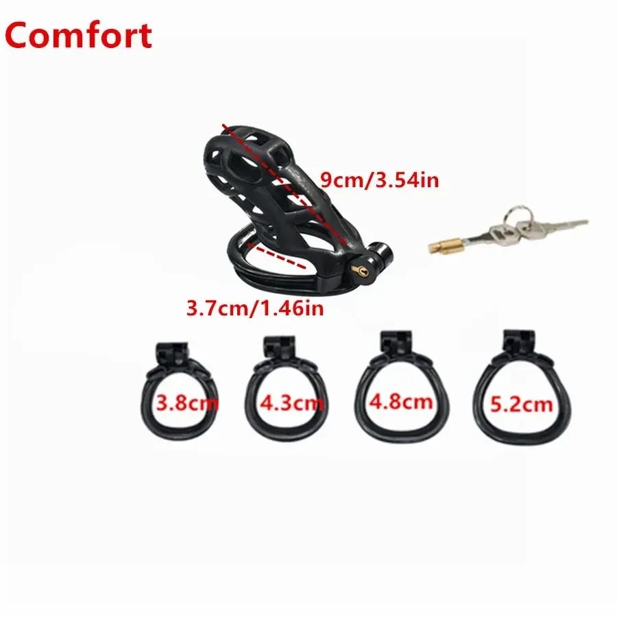 dispositif chastete cobra resine reglable