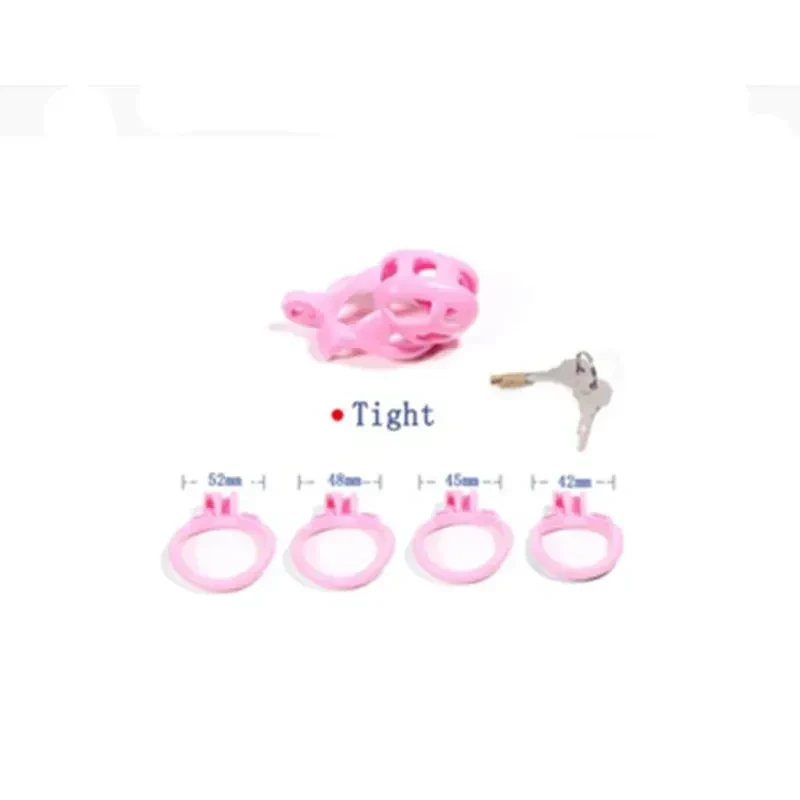 dispositif chastete masculine ergonomique resine