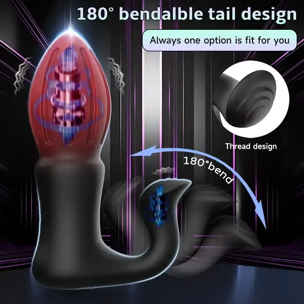 double gode vibrant en silicone medical