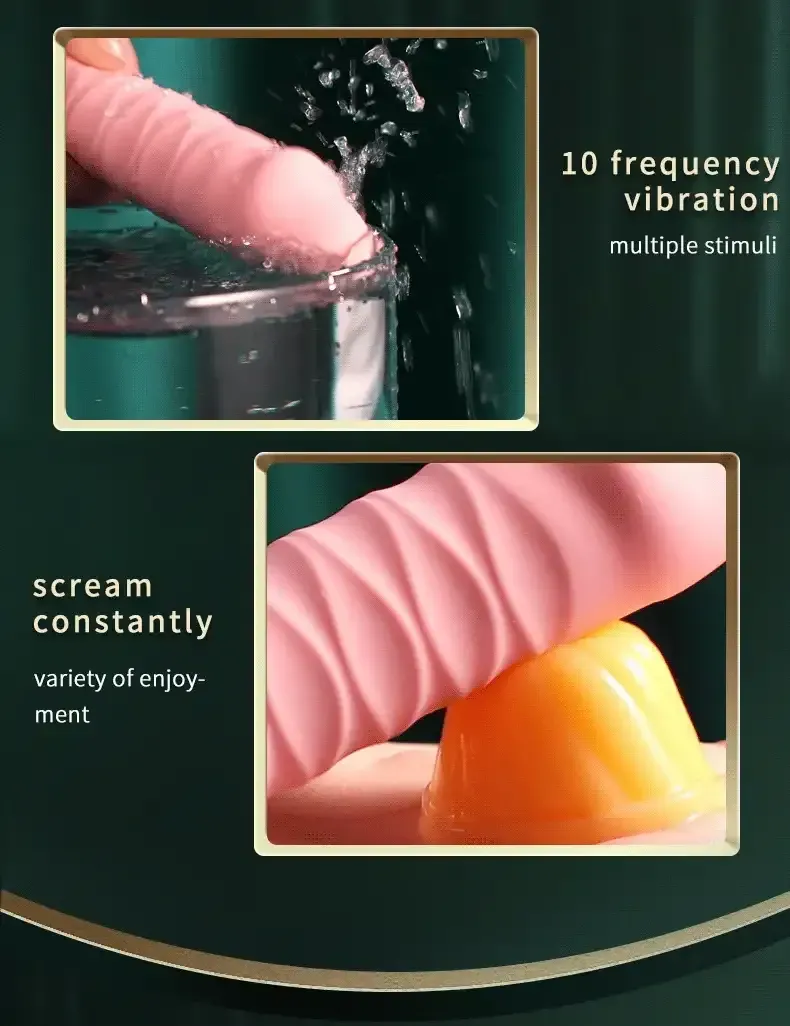 double stimulation silicone medical vibrant